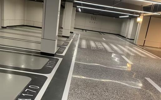 肥西县车位停车划线公司？飞扬市政专业品质保障