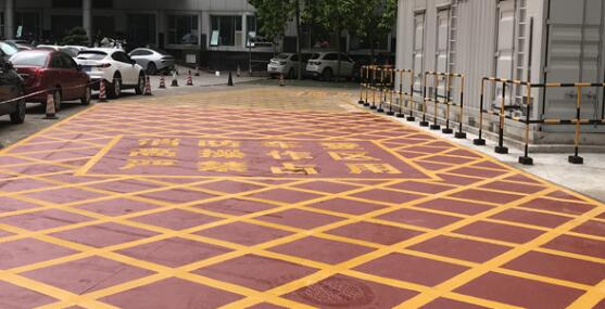 合肥车位划线解读，消防登高场地标线是不是必须画 ? 